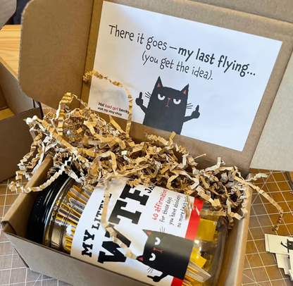 🔥Last Day 49% OFF - 🏹❤️Funny Valentine Glass Jar Tell Them You Luv ’Em — With 48 Badass Quotes😻 🎁Ready to gift — no wrapping stress!