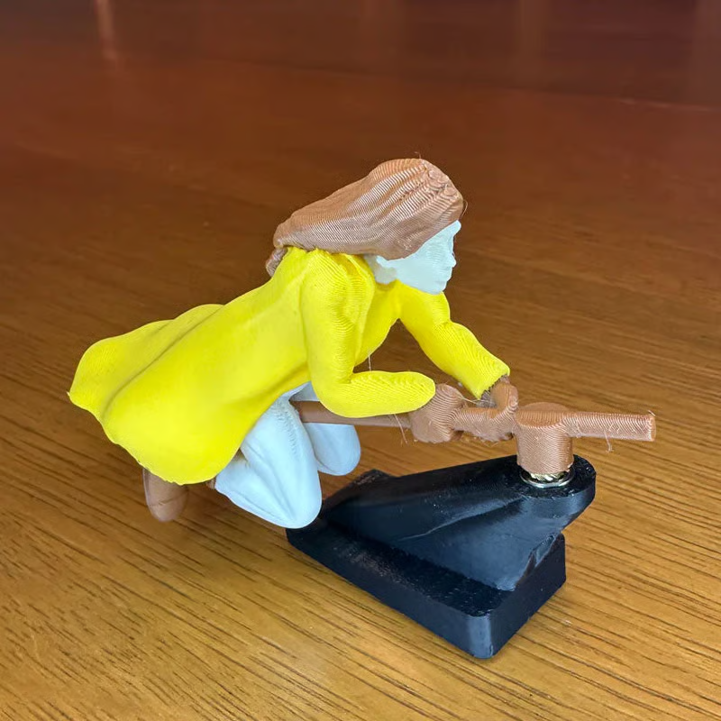 🏆NEW YEAR SALE 49% OFF🔮🚗Witch and Wizard Broomstick Dashboard Drift Ornaments