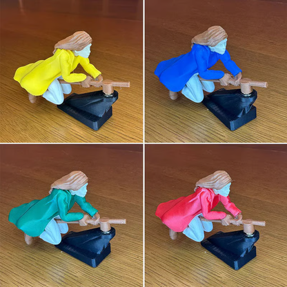 🏆NEW YEAR SALE 49% OFF🔮🚗Witch and Wizard Broomstick Dashboard Drift Ornaments