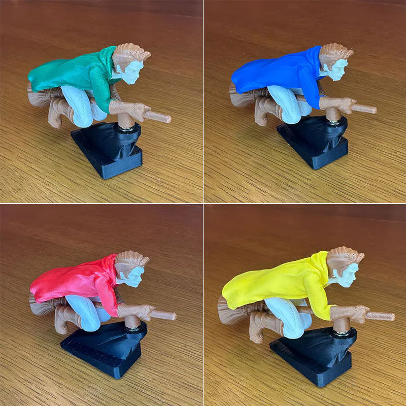 🏆NEW YEAR SALE 49% OFF🔮🚗Witch and Wizard Broomstick Dashboard Drift Ornaments