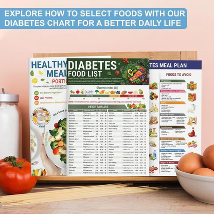 🔥Last Day 49% OFF - 📘✨Special for Diabetes🔥Diabetes Tracker Book with Food List